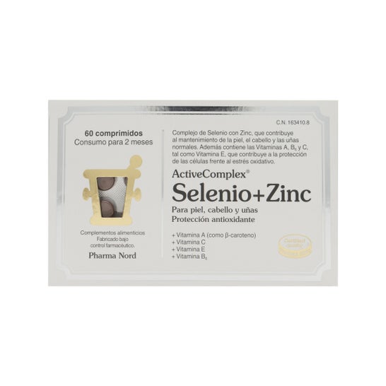 Selênio ActiveComplex ™ + Zinc 60comp