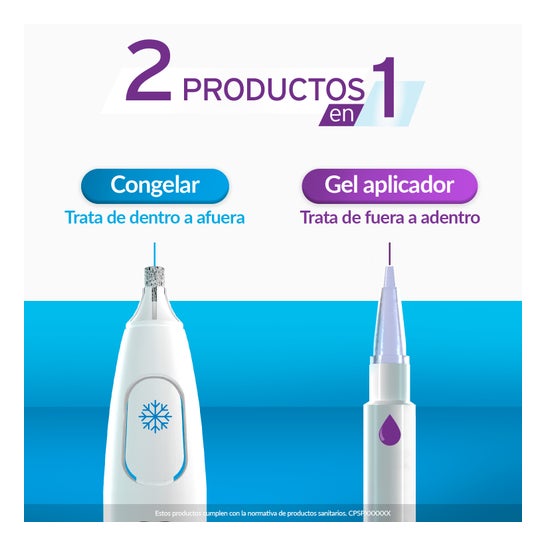 Excilor Verrugas Duo Power 10ml Crio + 1,5g Ácido
