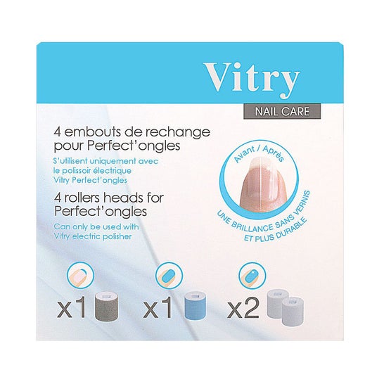 VITRY NAIL CARE PERFECT NAILS TIPS X4