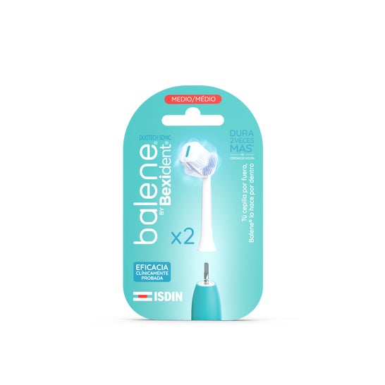 ISDIN Balene By Bexident Duotech Sonic Cabezal Medio 2 uds