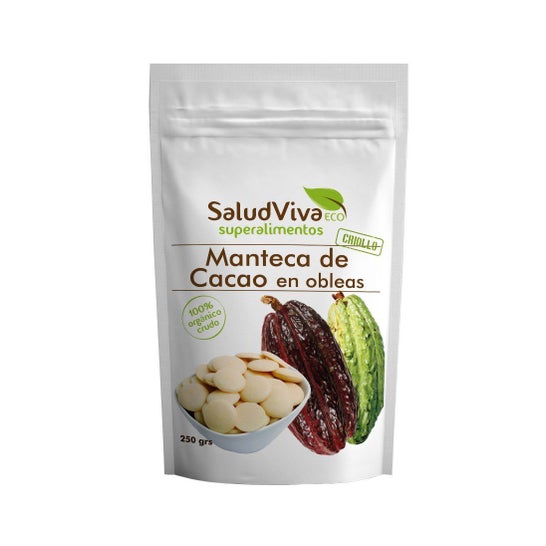 Salud Viva Cocoa Butter Wafer Eco 250g