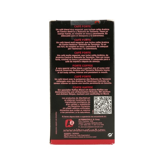 Alternativa3 Capsula Café Forte Bio 55 g