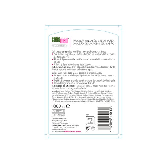 Sebamed® soap-free emulsion 1l