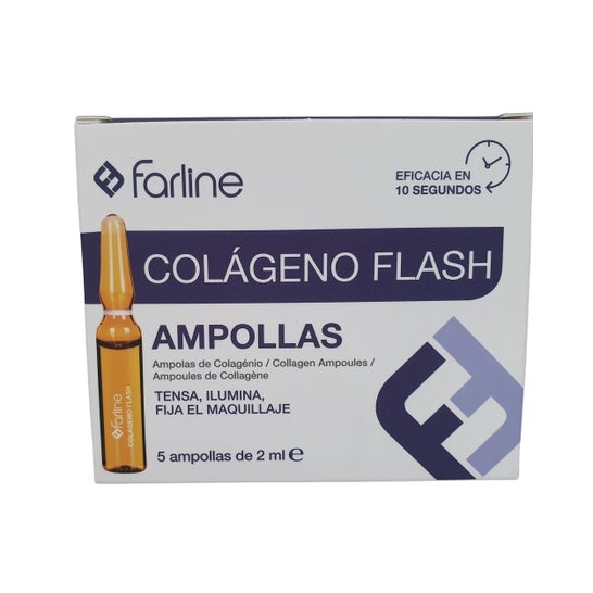 Farline Colagénio Flash Ampolas 5x2ml