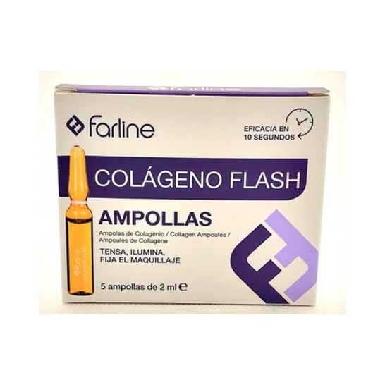 Farline Colagénio Flash Ampolas 5x2ml Farline Colagénio Flash Ampolas 5x2ml