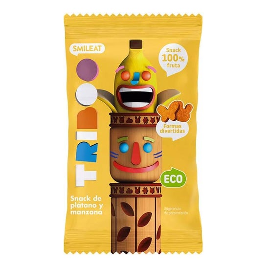 Smileat Snack Plátano Manzana Eco 25g