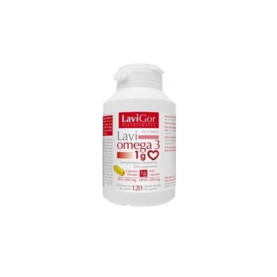 Lavigor Omega 3 Perlas de Aceite de Pescado 60 caps