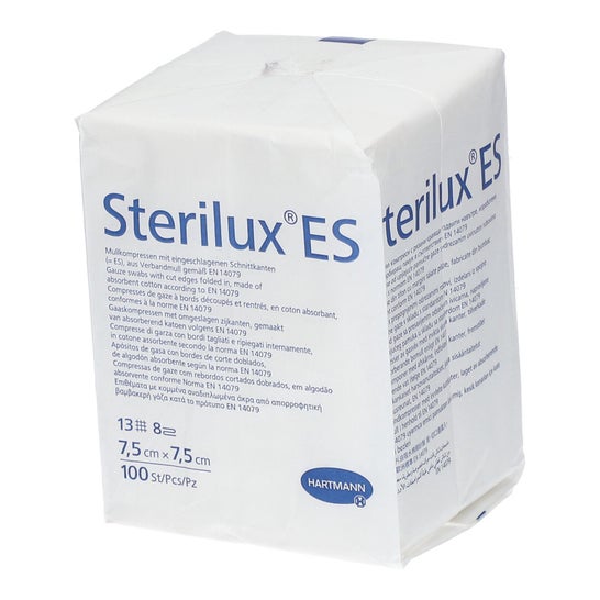 Sterilux Comp 8Pl13F 7,5X7,5 100