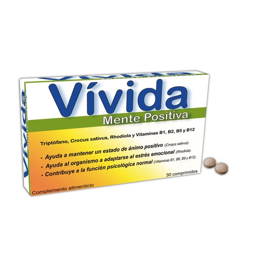 Vivida Positive Mind 30 tabletten