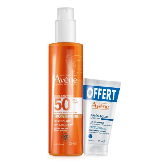 Avène Pack Spray Solare SPF50 Invisibile 200 ml + Doposole 50 ml