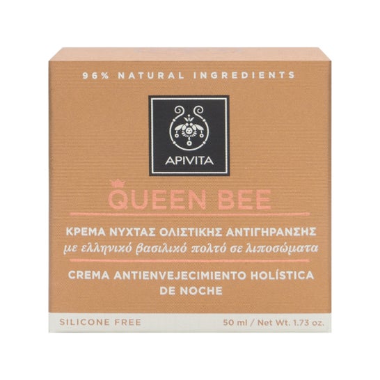 Apivita Queen Bee Crema Holística de Noche Antiedad 50ml