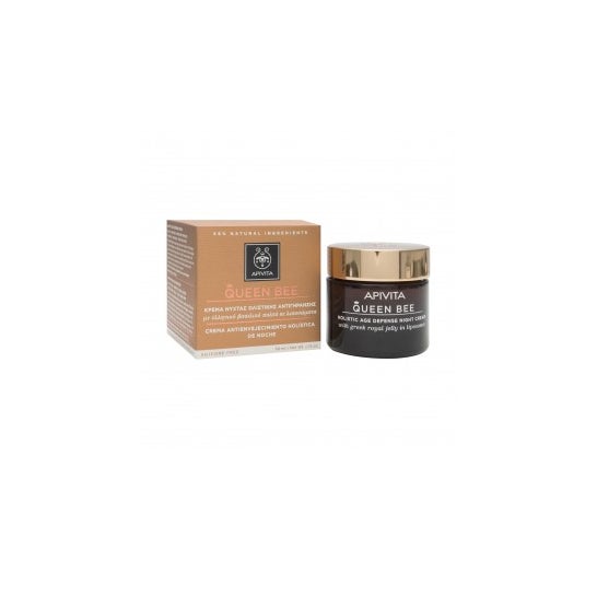 Apivita Queen Bee Crema Antienvejecimiento Holística de Noche 50ml