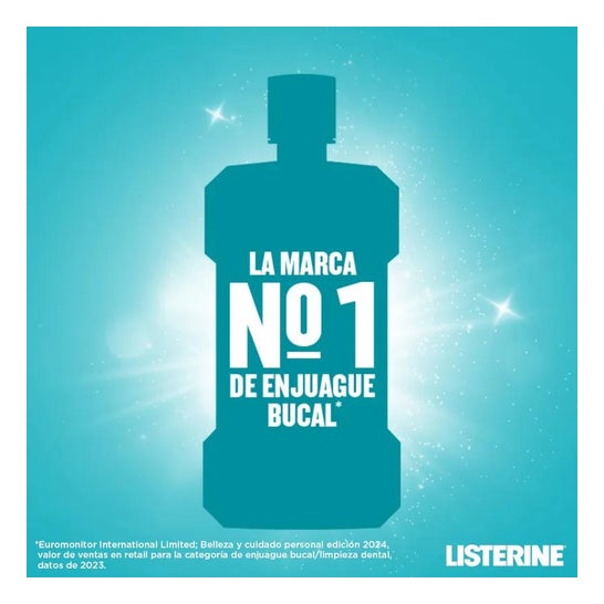 Listerine Enjuague Bucal Mentol 500+250ml Listerine Enjuague Bucal Mentol 500+250ml
