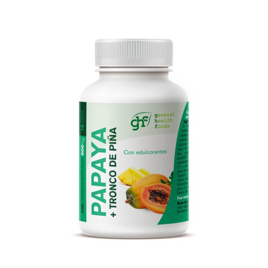 GHF Papaya 600mg 100comp