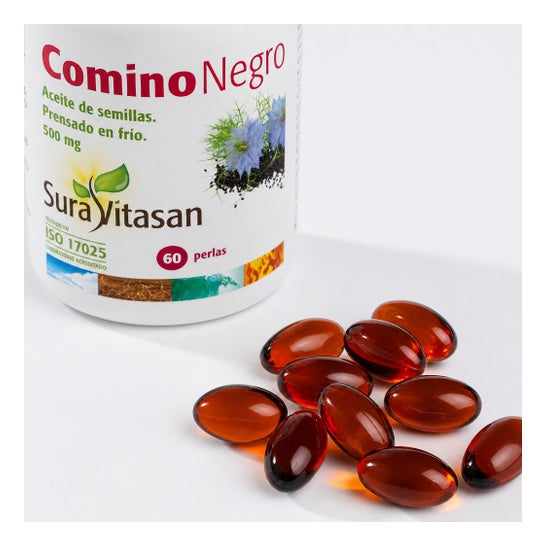 Sura Vitasan Comino Negro 500mg 60 Perlas