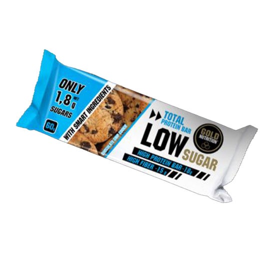 Gold Nutrition Total Protein Bar Low Sugar Choco Cookie 10 Stück
