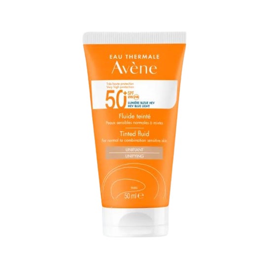 Avène Pack Fluido Spf50+ Color 50 ml + Intense Protect Spf50+ 150 ml