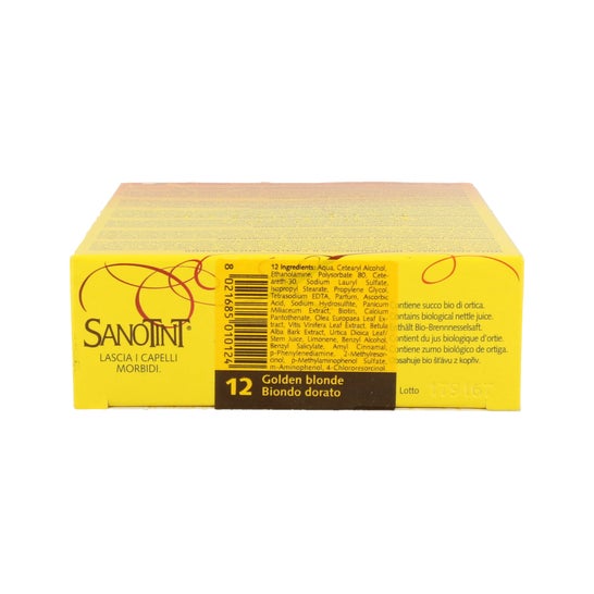 Santiveri Sanotint nº12 golden blonde colour 125ml