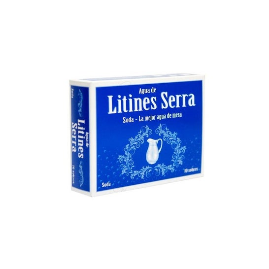 Litines Serra Agua De Mesa Gaseosa Y Digestiva 10 Sobres