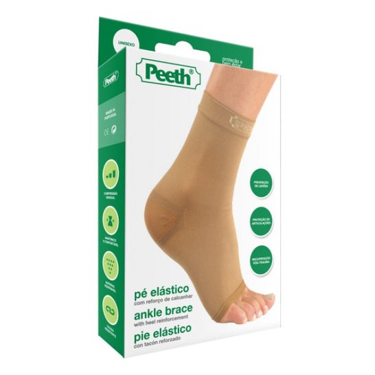 Peeth Pé Elástico N650 Bege Tamanho 3 1 Unidade Peeth Pé Elástico N650 Bege Tamanho 3 1 Unidade