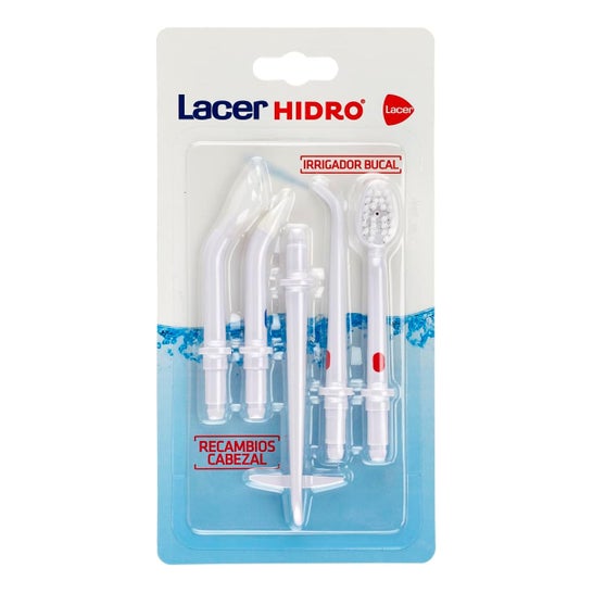 Lacer Hydro-Irrigator 5 teste di ricambio