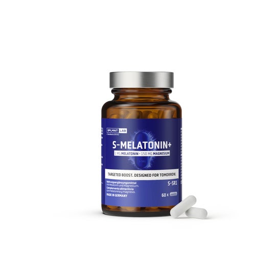 Splmnt S-Melatonin+ 60 cápsulas
