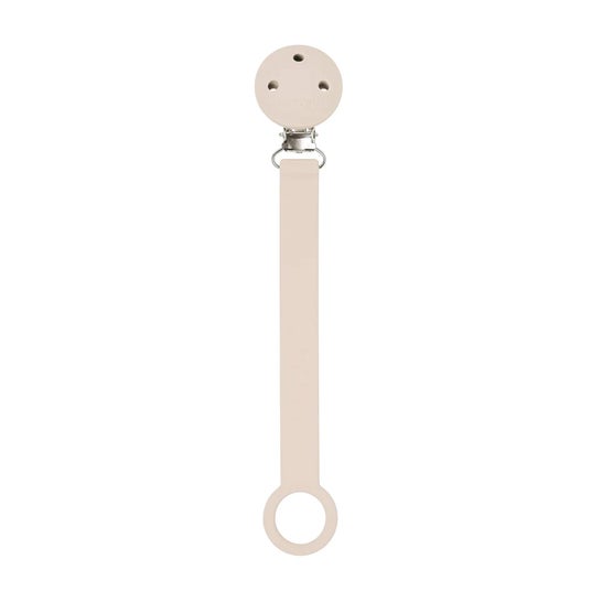 Nattou Cadena Chupete Silicona con Lazo Beige 1ud