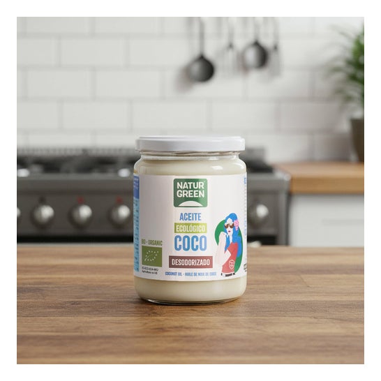 NaturGreen Grasa de Coco Desodorizada Bio 400 g
