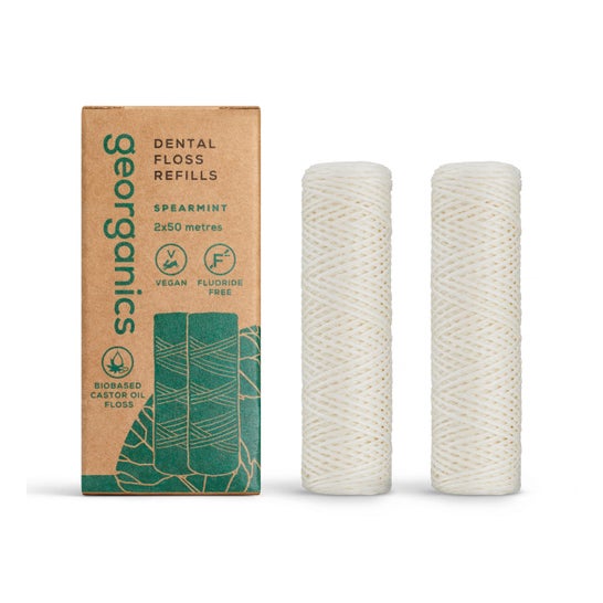 Georganics Nić Dentystyczna Mięta 2x50 m