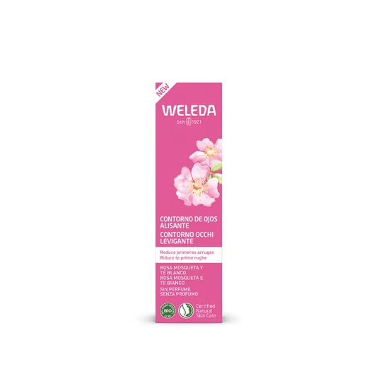 Weleda Contorno de Ojos Alisante de Rosa Mosqueta y Té Blanco 12ml