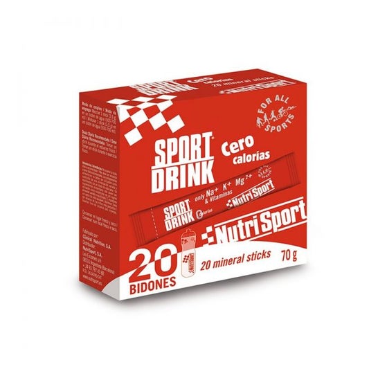 Nutrisport Sport Drink Zero Calorie 20 Bastoncini