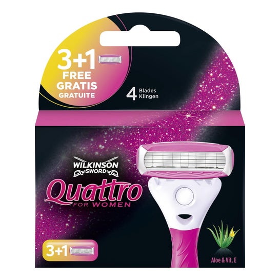 Wilkinson Sword Quattro Dla Kobiet 4 szt.