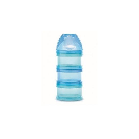 Dodie Botes Dosificadores 3 Compartimentos Azul