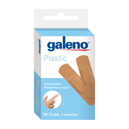 Galeno Tiritas Plastic 2 Tamaños 20uds