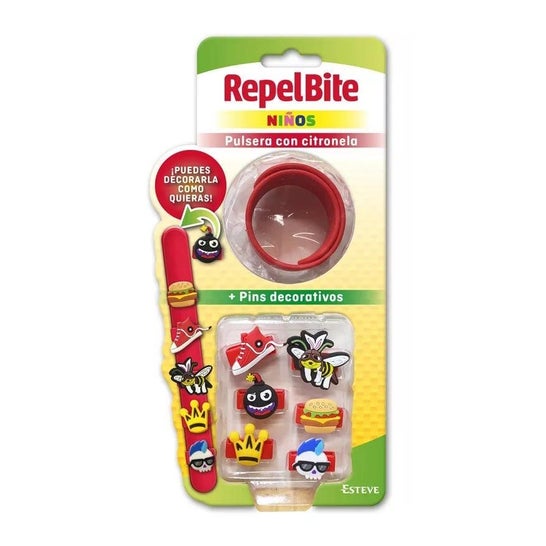 Repel Bite Niños Pulsera Citronela 1ud Repel Bite Niños Pulsera Citronela 1ud
