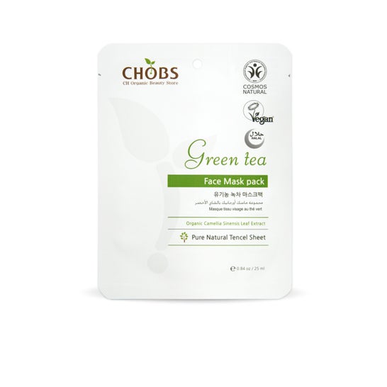 Chobs Grüner Tee Gesichtsmaske 1pc