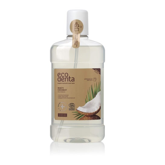 Ecodenta Cosmos Organic Mouthwash Mint & Coconut 500ml