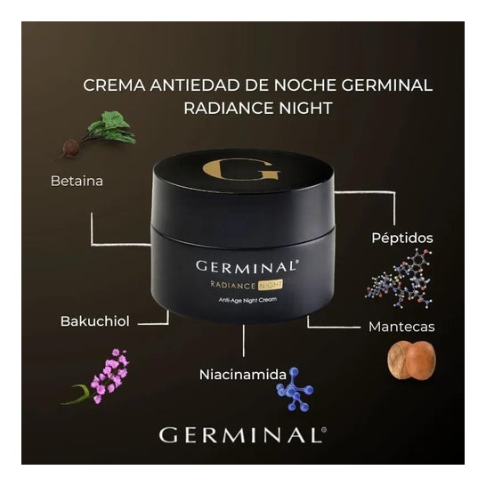 Germinal Radiance Night Anti Age Night Cream 50ml Germinal Radiance Night Anti Age Night Cream 50ml