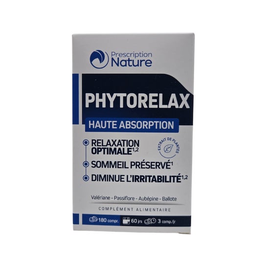 Prescription Nature Phytorelax Alta Absorción 180comp