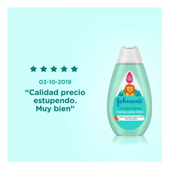 Johnson's No More Tugging Shampoo 500ml Johnson's No More Tugging Shampoo 500ml