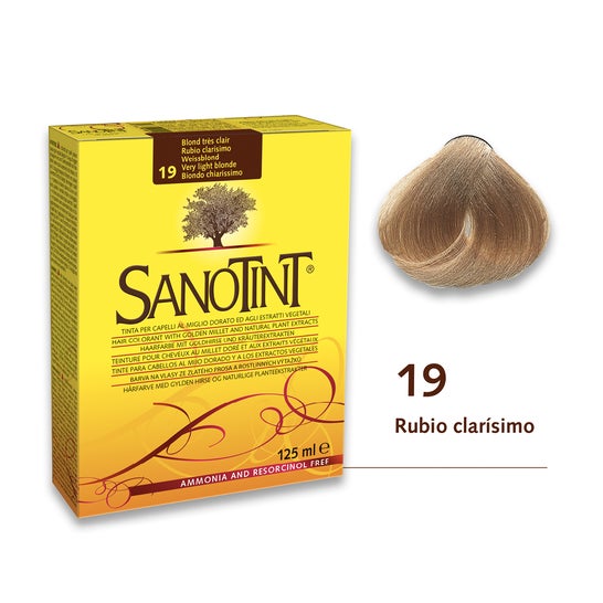 Santiveri Sanotint nº19 lys blond farve 125ml