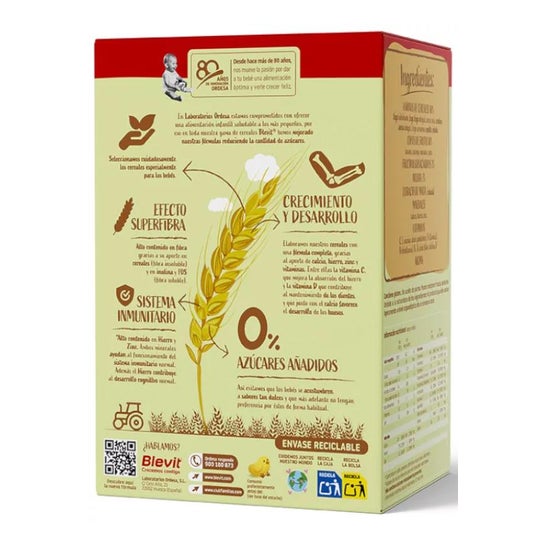 Blevit® Superfibra 8 Cereales y Frutas 500g Blevit® Superfibra 8 Cereales y Frutas 500g