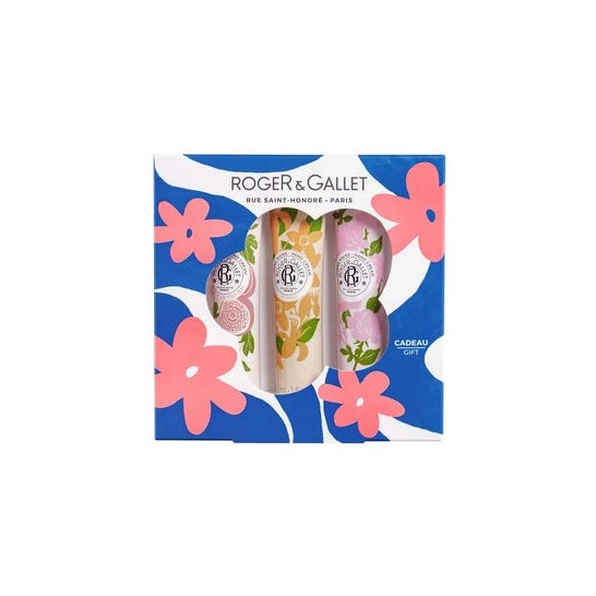 Roger&Gallet Trío de Cremas Manos y Uñas Relajante 3x30ml