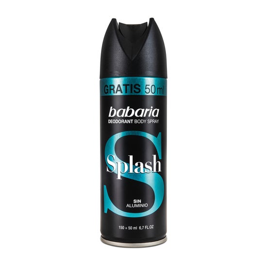 Babaria Körperspray Splash Männer Deodorant 200ml