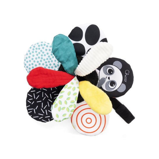 Chicco White and Black Flower 1 pc