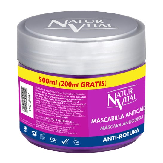 NaturVital Haarausfall Maske Haarkur 500ml