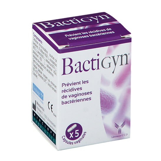 Bactigyn Mycoses And Vaginoses Box Of 5 Capsules