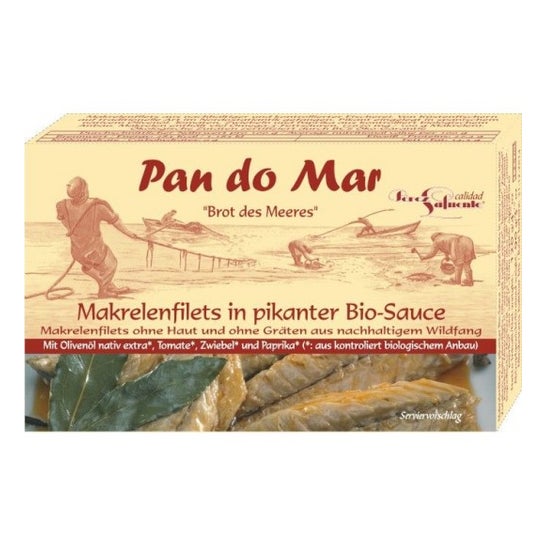 Pan Do Mar Caballa Salsa Picante Eco 120g