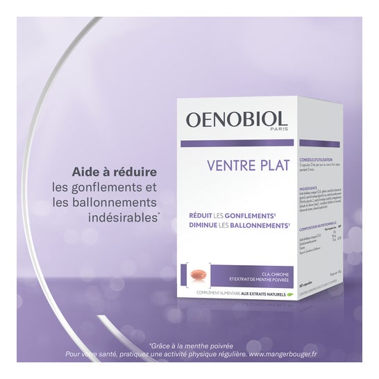 Oenobiol Ventre Plat 60 Capsules