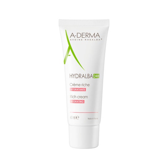 A-Derma Hydralba Crème Hydratante 24H Riche 40ml